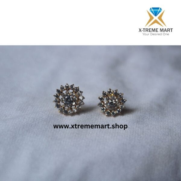 25 Stone Gold Nose Pin - Image 2